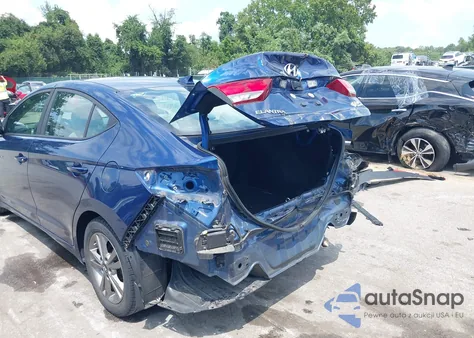 2018 Hyundai Elantra Sel from USA, damaged, VIN 5NPD84LF8JH331088